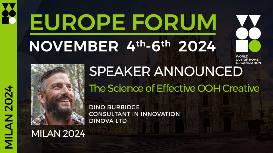 Creative consultant Dino Burbidge to explore effective creative at WOO Milan Forum